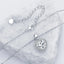 IOGOU 2.0carat Heart Shaped Moissanite Pendant Necklace for Women Girl Real 925 Silver Luxury Gift Wedding Jewelry Valentine Day