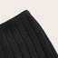 Casual Solid Color Ribbed Knit Pencil Skirt Women Autumn Spring High Waist Elegant Slim Fit Long Skirt Streetwear