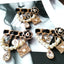 Trendy Design Pearl Brooches for Women Camellia Tassels Chain Pins Party Jewelry