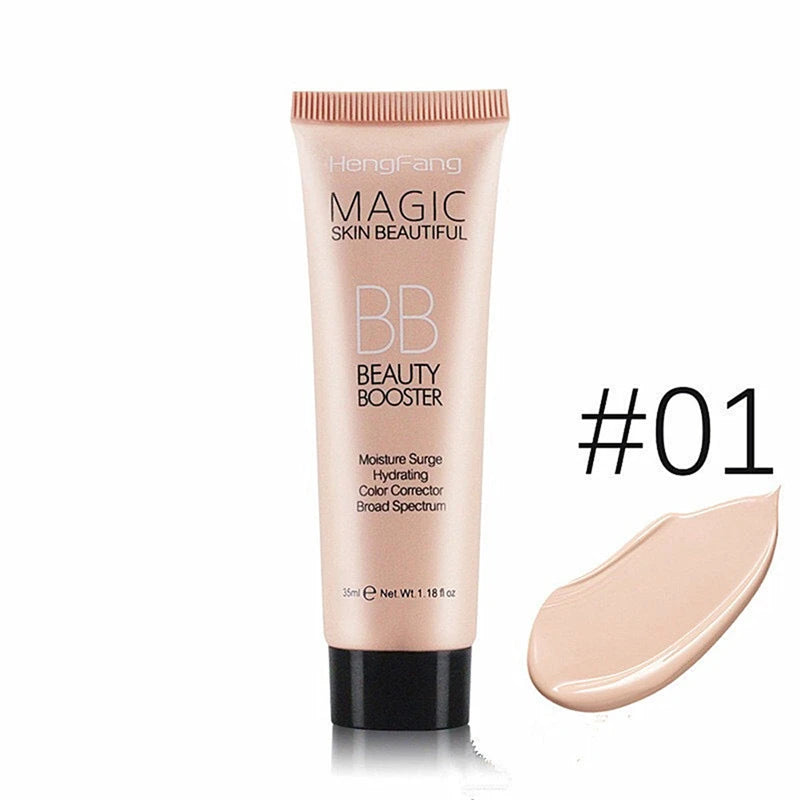 3 Colors BB Cream Long Lasting Liquid Foundation Waterproof Cover Acne Spot Natural Face Base Makeup Matte Concealer Cosmetic