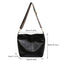 Large Capacity Bag Women's New Fashion Shoulder Bag Retro Versatile Broadband Crossbody Tote Bag Geometric Strap Hobo Bag