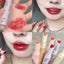 Water-light Mirror Lip Glaze Glitter Lip Tint Long Lasting Moisturising Love Heart Shape Solid Lipstick Pen Lips Makeup Cosmetic