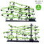 Marble Run Maze Race Track Games Luminous Spacerail Rollercoaster Ball Level 2 3 4 Electric Elevator Model Education Science Toy