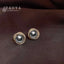 Advanced Design Micro Inlaid Zircon Spiral Grey Pearl Earrings 2023 Halloween Fashion Jewelry For Women‘s Party Ear Accessories