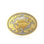 Western Cowboy Zinc Alloy Two-Color Different Bottom Plate Scorpion Pattern Belt Buckle For Men