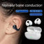 Single in-Ear Sports Waterproof TWS Earbuds Wireless Headphones Bluetooth-suit 5.3 Earphones with Mic Earbuds Headset