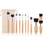 11 PCS Bamboo Makeup brushes kit Free shipping Make-up for women Korean Cosmetics cheap Blusher professional complete set