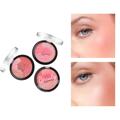 Girl Blush Peach Cream Makeup Blush Palette Cheek Contour Blush Cosmetics Blusher Cream Korean Makeup Rouge Cheek Tint Blush