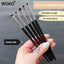 1-5pcs Precision Eyeliner Smudge Brush Makeup Brush Smudge Horse Hair Eyeshadow Smudge Brush Small Smoky Liner Makeup Brushes