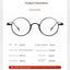 Japanese Pure Titanium Glasses Frame Handmade Retro Oval Round Men Eyeglasses Women Myopia Reading Eyewear Frames