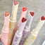 Water-light Mirror Lip Glaze Glitter Lip Tint Long Lasting Moisturising Love Heart Shape Solid Lipstick Pen Lips Makeup Cosmetic