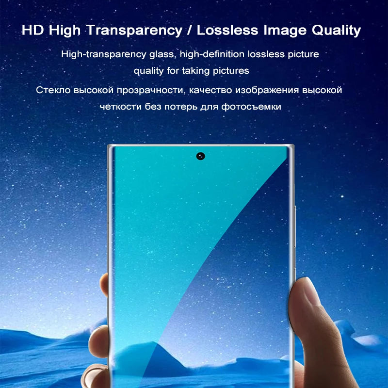 3Pcs Camera Tempered Glass For Samsung Galaxy S23 S22 S21 S20 Ultra Plus FE Screen Protector A53 A52 A12 A73 A33 A51 Lens Film