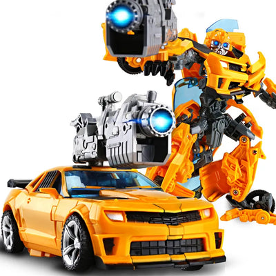 6699 New 20CM Transformation Toys Anime Robot Car Action Figure Plastic ABS Cool Movie Aircraft Engineering Model Kids Boy Gift