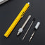 6-in-1 Multi-tool Pen with Screwdriver Screen Touch DIY Woodworking Pen With Ruler for Office Writing Supplies Multi Tools Pen