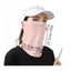 Ice Silk Golf Cycling Bandana Mesh Face Cover Hang-Ear Neck Gaiter Cool Tube Scarf Sport Running Hiking UV Protection Mask New