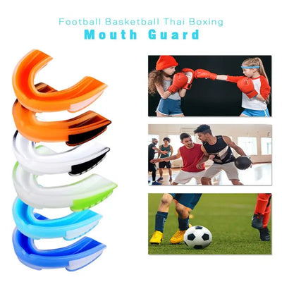 1pcs Adult Sport Mouth Guard Odor-free Boxing Fighting Tooth Brace Protection Adjust Disassemble Basketball Children Mouth Guard