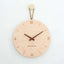 Nordic Simple Wooden Hemp Rope Wall Clock Living Room Home Clock Silent Clock Fashion Japanese Modern Creative Clock