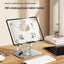 360 Tablet Desk Mobile Phone Holder Stand Adjustable Aluminum Alloy Desktop Lazy Bracket Foldable For iPhone iPad Laptop Samsung