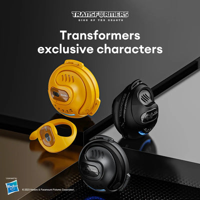 Transformers TF-T07 TWS Ear Hook Earbuds Bluetooth 5.4 Earphones HD Call with Mic Low Latency Gaming Headset Sport Headphones