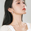 Gold Color Classic Metal Hoop Pearl  Butterfly Earrings For Woman Fashion Korean Jewelry Temperament Girl's Daily Wear earrings