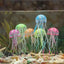 Artificial Swim Luminous Jellyfish Aquarium Decoration Fish Tank Underwater Live Plant Luminous Ornament Aquatic Landscape