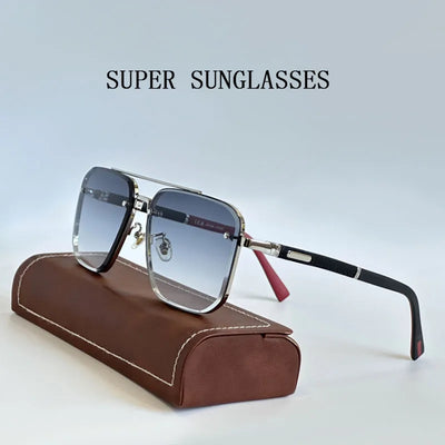 2024 Square Sunglasses For Men Luxe Vintage Designer Sunglasses Women Fashion Glasses Gafas De Sol Hombre Lunette Soleil Femme