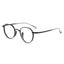 Fashion Retro Round Eyewear Ultra Light Pure Titanium Eyeglasses Optical Prescription Glasses Frame Man And Woman Eyeglasses 211