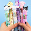 Sanrio Press Ten Color Ballpoint Pen Cartoon Kawaii Kuromi Multi-color Students Gel Pen Melody Sanrio Stationery Write Cute Pens