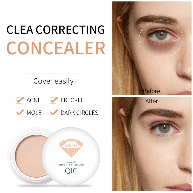 High Coverage Concealer Corrector Anti Dark Circle Freckle Waterproof Foundation BB Cream for Face Makeup Base Cosmetic  Product