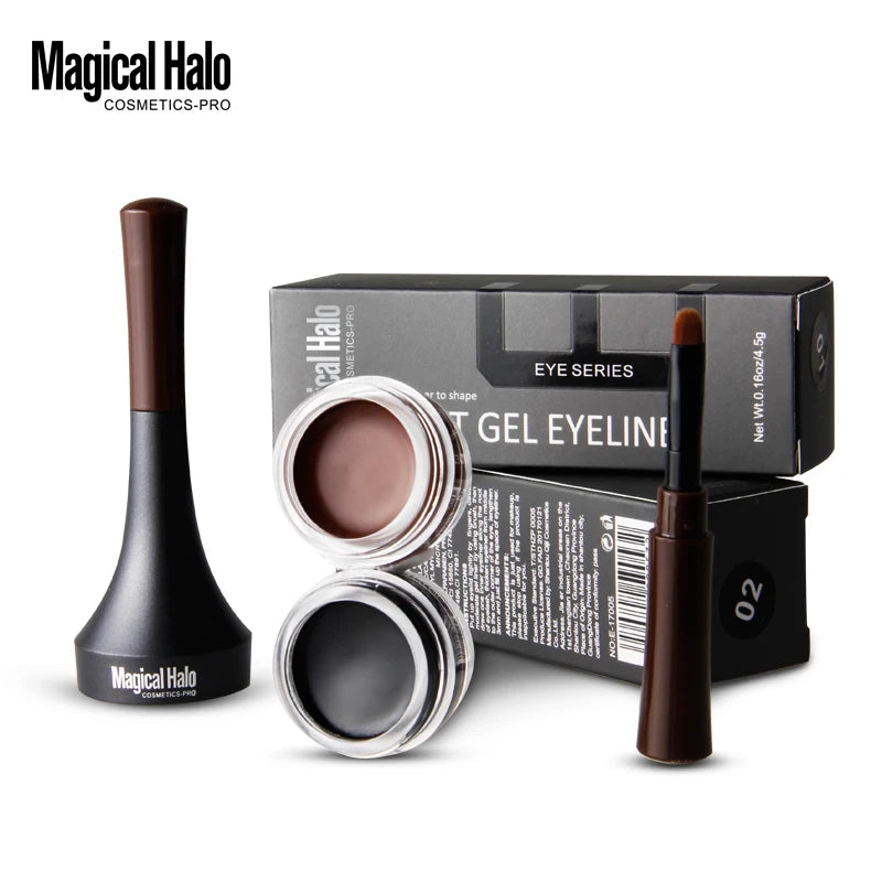 1~10PCS Non-sticky Non-dizzy Eyeliner Cream Waterproof Smooth Long Lasting Makeup Beauty Matte Eye Liner Gel High Purity Color