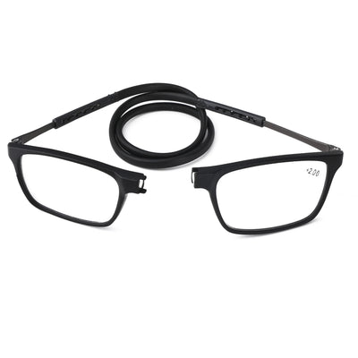 Portable Folding Reading Glasses High Definition Resin Fashion Presbyopic Eyeglasses