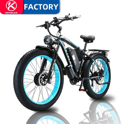 2024 K800 Motor E-Bike 48V 23AH Lithium Battery Fat Tire Bike for Man Woman Fat Ebike