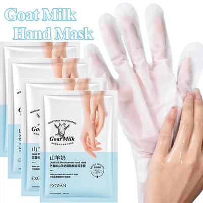 Moisturizing Hand Mask Gloves 1/2/3 Pairs Exfoliating Repairing Goat Milk Hand Patch Brighten Skin Care Women Hand Care Cosmetic