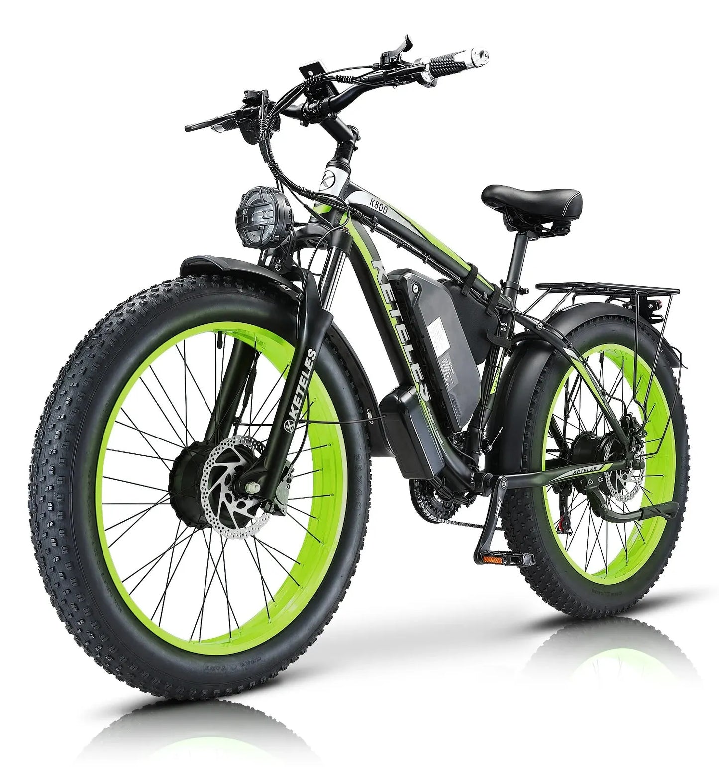 2024 K800 Motor E-Bike 48V 23AH Lithium Battery Fat Tire Bike for Man Woman Fat Ebike