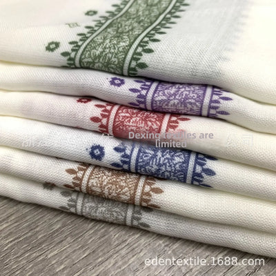 Arabic Men's Headscarf Also Door Saudi Arabia Anman Printing Headscarf Trprinting Square Scarf Cross-border Pocket Squares