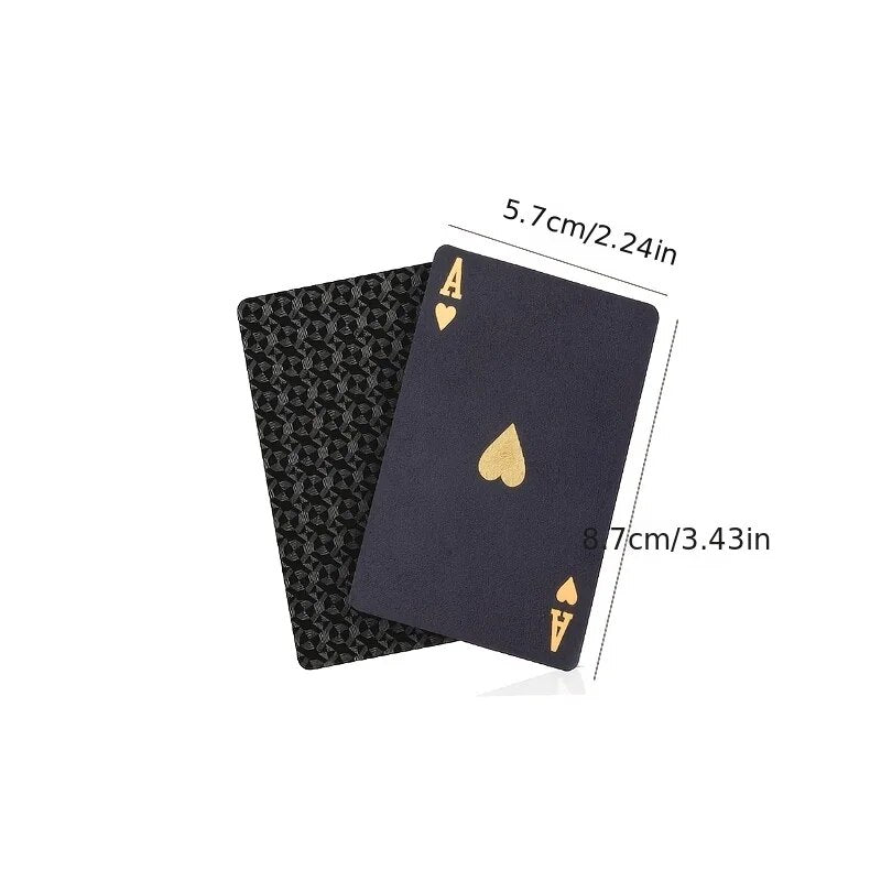 Premium Waterproof Plastic Playing Cards - Perfect for Poker, Gifts & More!