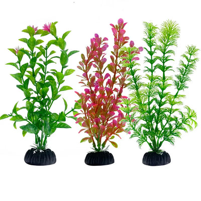 1-5 Simulation Artificial Plants Aquarium Decor Plastic