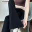 Woman Leggings Micro Flared Sexy Stretch Shark Pants Summer High Waist Appear Thin Lifting Buttocks Abdomen in Yoga Sport Pants