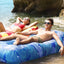 Camping Inflatable Sofa Air Lounger Outdoor Lazy Sofa Bed Portable Beach Lounges Chair Waterproof Water Lounge Floating Bed