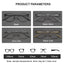 Pure Titanium Large Square Eyeglass Frame Men Business Retro Leisure Myopia Anti-blue Light Glasses Frame Male Spectacle Eyewear