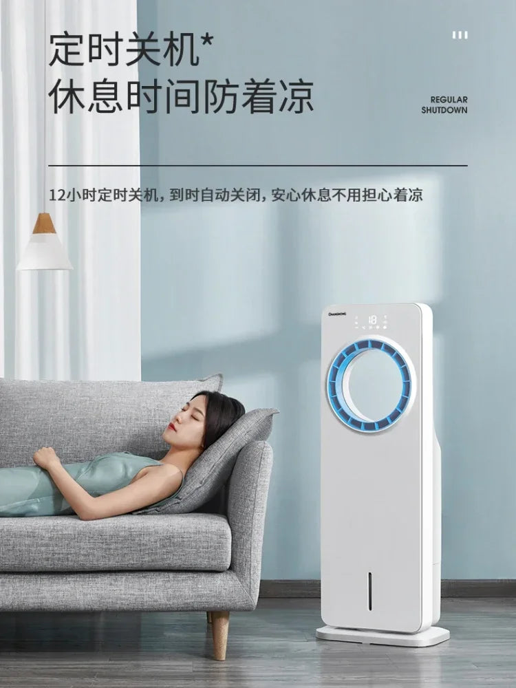 Conditioning Bedroom Home Cooler Cold Conditioner 220v Room Household Small Fan Desktop Floor Air Conditioners 220v