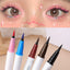 Waterproof Matte Colorful Liquid Eye Liner Pencil Black Blue Long Lasting Color Eyeliner Pen Makeup Quick Drying Eye Cosmetics