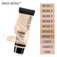 Miss Rose Long-Lasting Natural Nude Matte Foundation Makeup Face Mineral Pigment Liquid Foundation Concealer Full Coverage