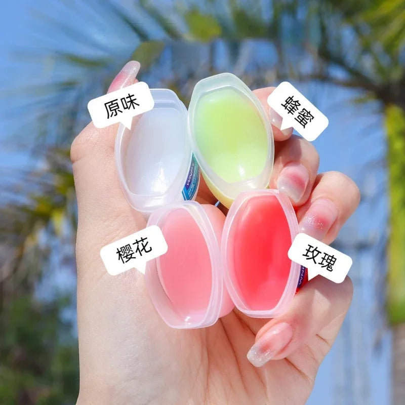 1 Pcs Lip Balms Moisturizing Refreshing Non-sticky Fruit Series Anti-Cracked Lip Treatment Vaseline for Makeup Lip Gloss Set