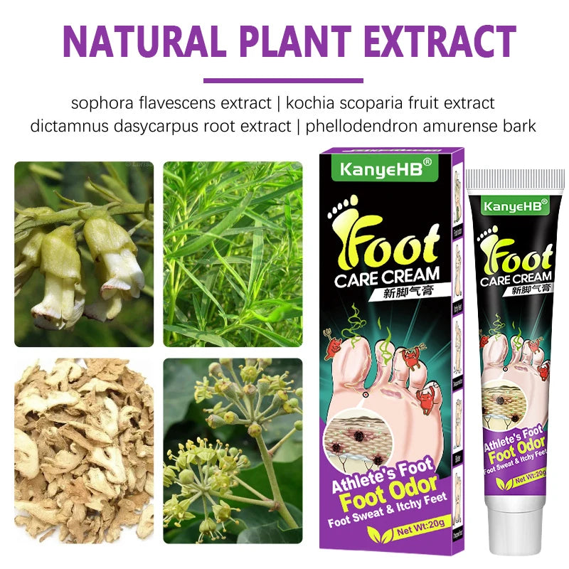 Foot Fungus Removal Cream Anti Fungal Infection Onychomycosis Paronychia Remove Beriberi Dead Skin Repair Foot Cracked Feet Care