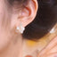 2024 New Fashion Trend Unique Design Elegant and Exquisite Pearl Flower Earrings For Women Jewelry Wedding Party Premium Gift