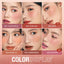 O.TWO.O Blush Stick Cream Blusher Waterproof Long-lasting Lip Cheek Eye Multi-use Stick 6 Colors Blendable  Make-up for Women