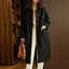 Oversize 4xl Elegant Thick Warm Wool Blend Long Coats Women All-match Single-breasted Streetwear Jackets Winter Loose Overcoats