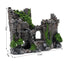 Creative Castle Shape Fish Tank Ornaments Decoration Landscaping Resin Rockery Aquarium Resin Rockery Home Craft Ornaments D9262