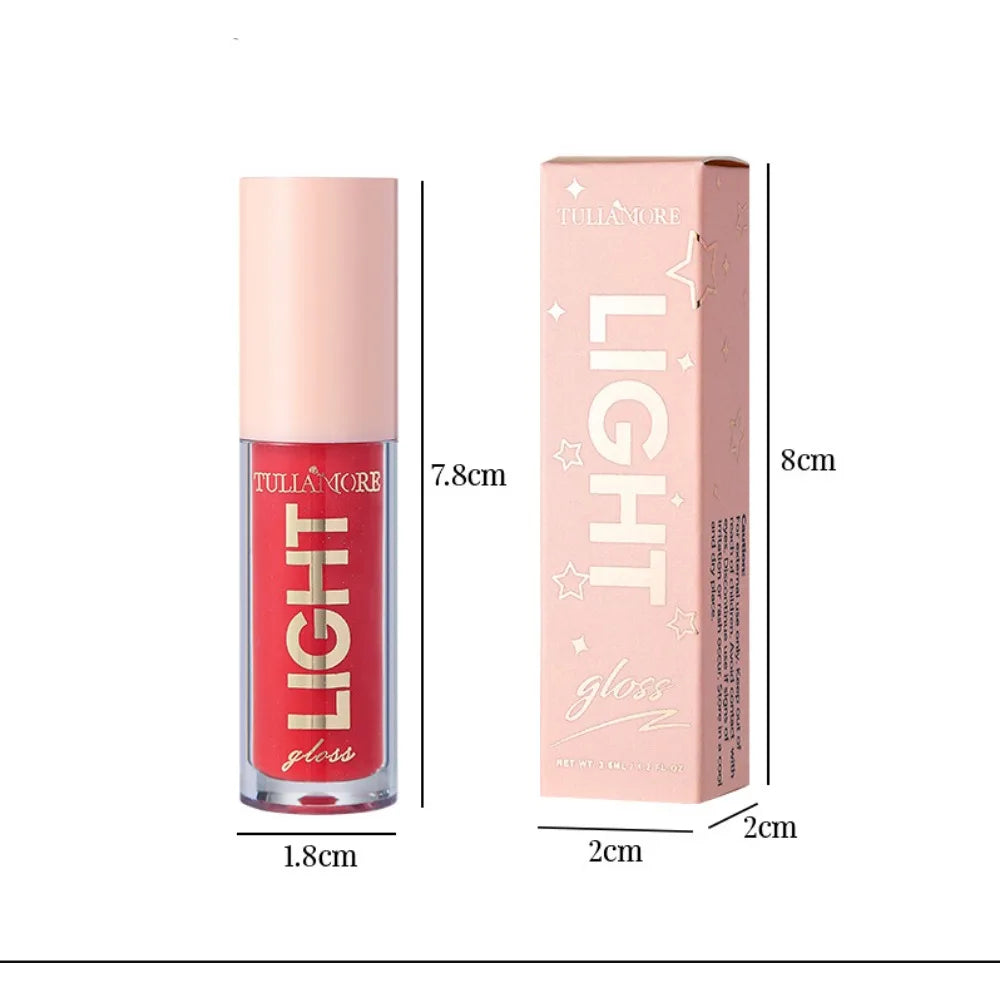 12 Colors Mirror Pearl Lip Gloss Waterproof Long Lasting Moisturizing Lipstick Shine Glitter Lip Gloss Women Makeup Cosmetic